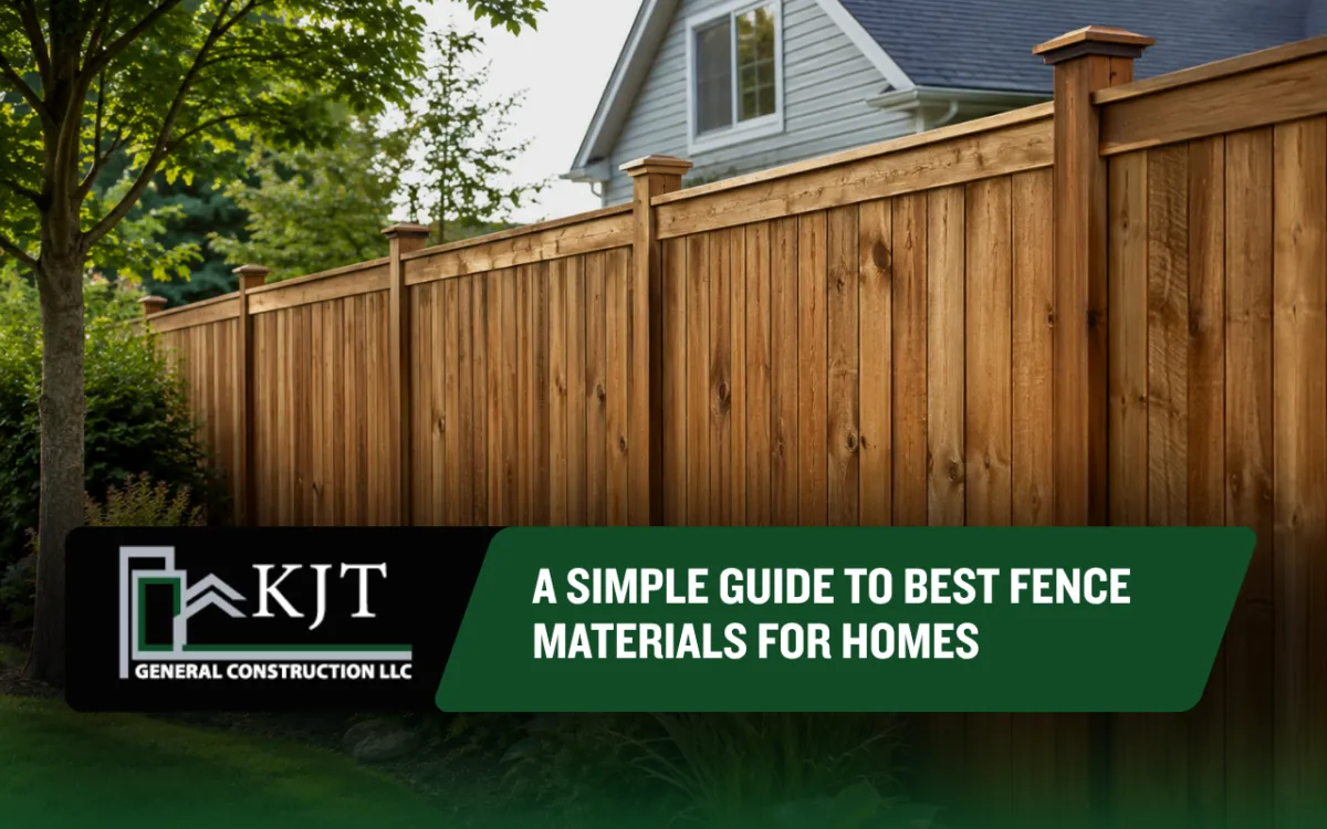  Best fence materials for homes featuring classic wood fence options