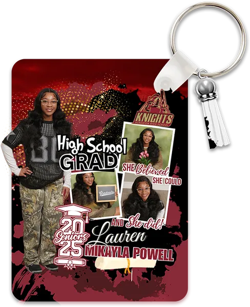 Lauren Grad Keychain