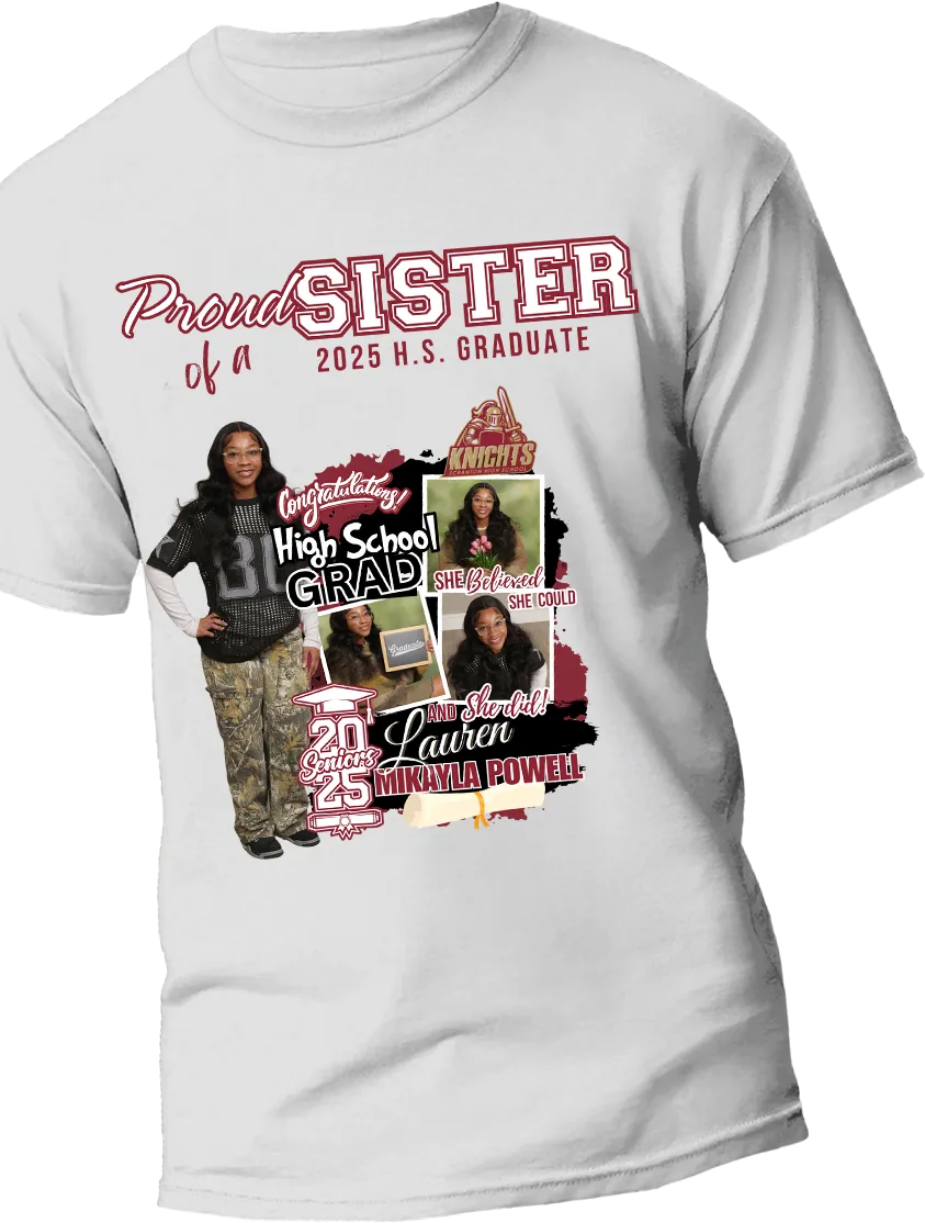 LAUREN Proud Sister T-Shirt