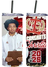 Christian Oquendo Grad Tumbler