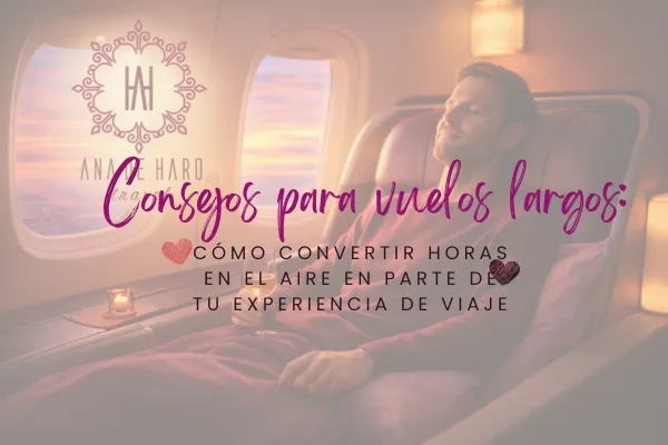 Consejos para vuelos largos: cómo convertir horas en el aire en parte de tu experiencia de viaje