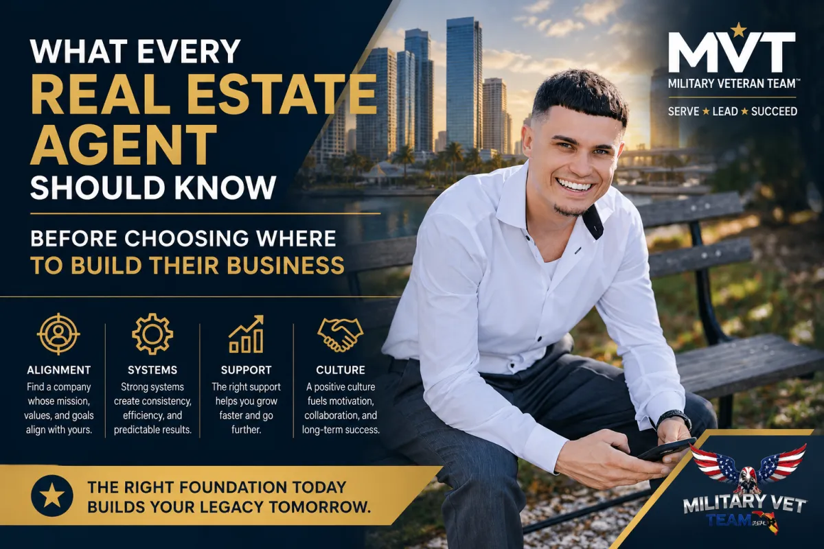 What Every Real Estate Agent Should Know Before Choosing Where to Build Their Business