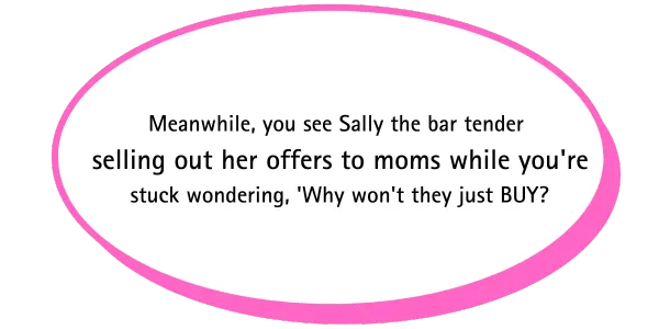 5-day challenge teaching birth professionals how to create content that converts moms into customers