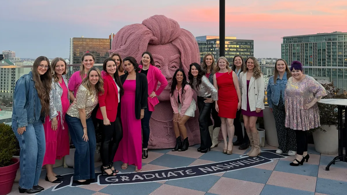 Women entrepreneurs gathered together in Nashville for a live business event.