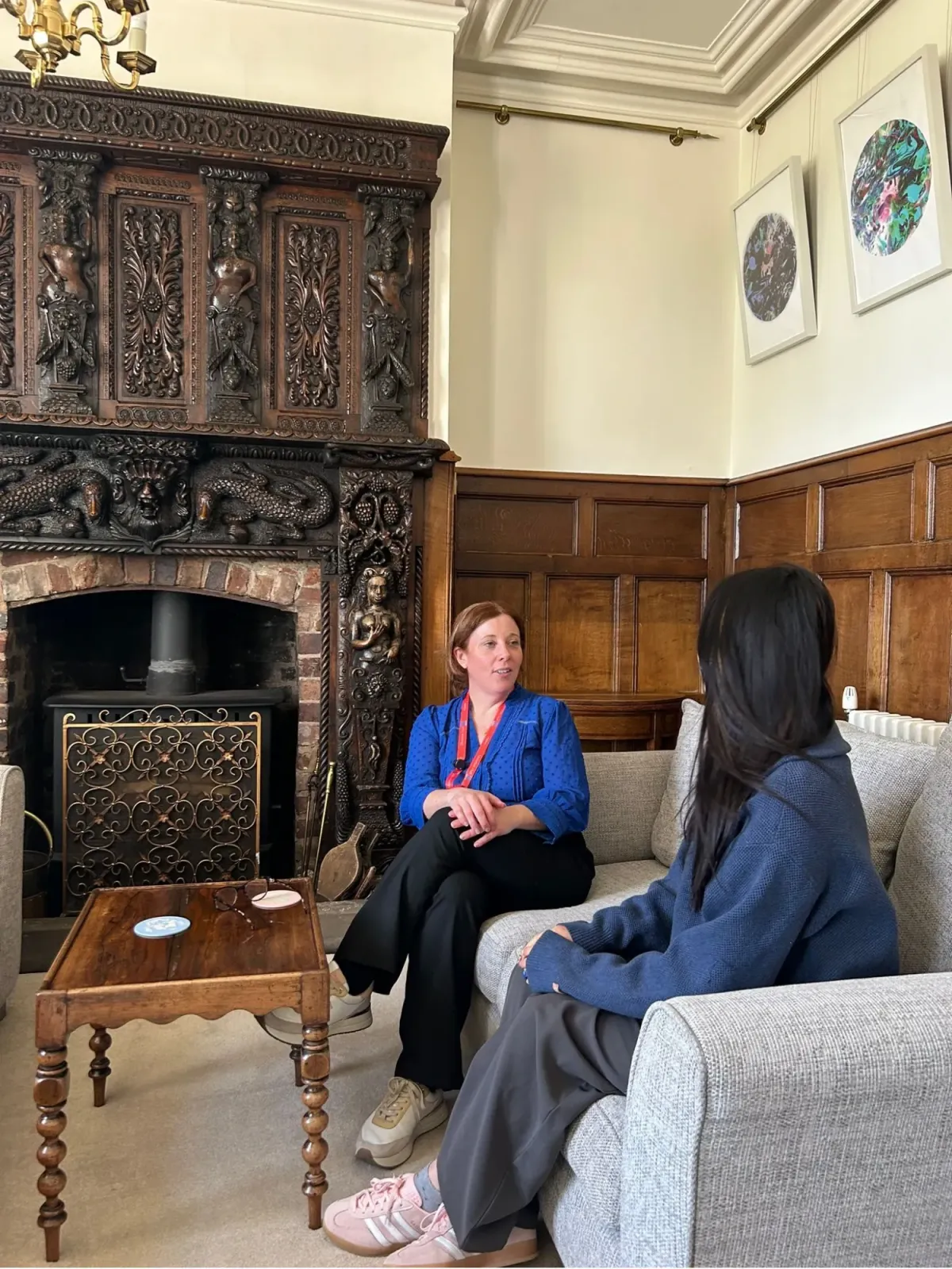 Sarah Capewell giving expert insight into global tutoring markets