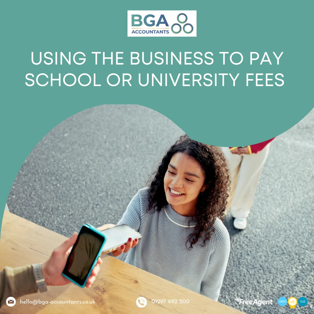 BGA Accountants cover image: Using the business to pay school or university fees – tax implications and planning options.