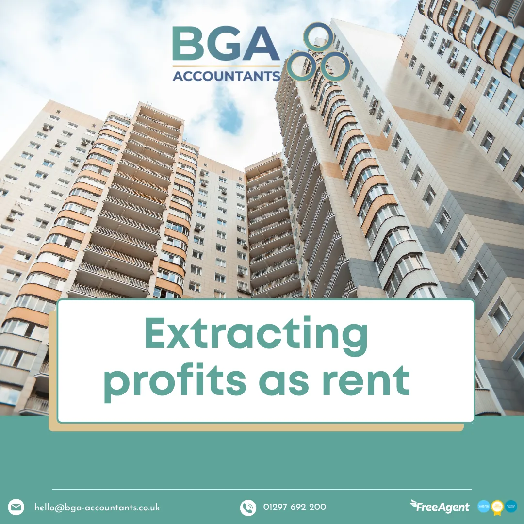 Extracting profits as rent from a limited company, showing commercial property and tax planning strategies for company directors and shareholders.