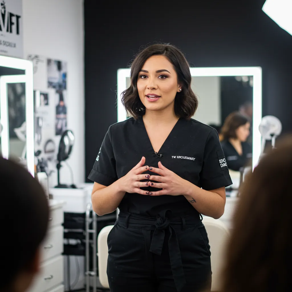 silver and brown beaded bracelet
