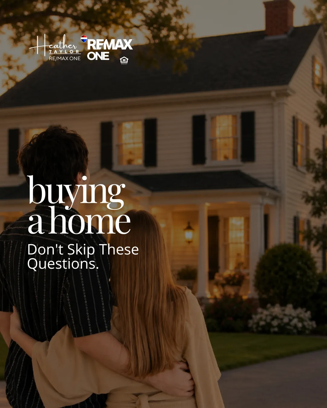 First-time home buyer reviewing important questions to ask before making an offer on a home in Maryland with a local REALTOR®.