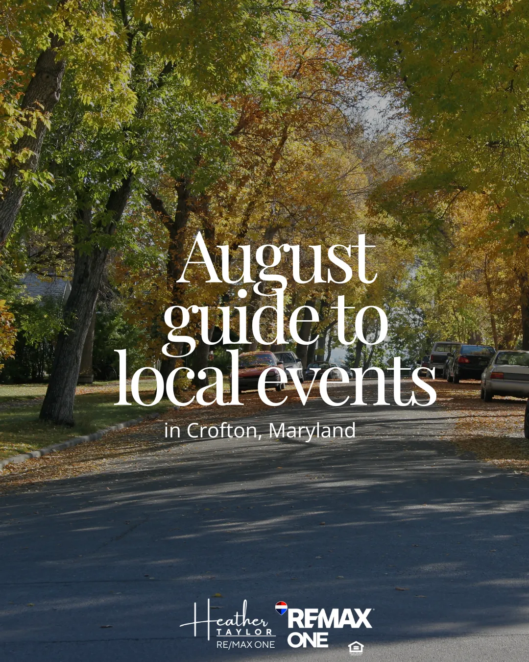 Families enjoying summer events in Crofton, Maryland, including farmers markets, concerts, food trucks, and community activities during August 2026.