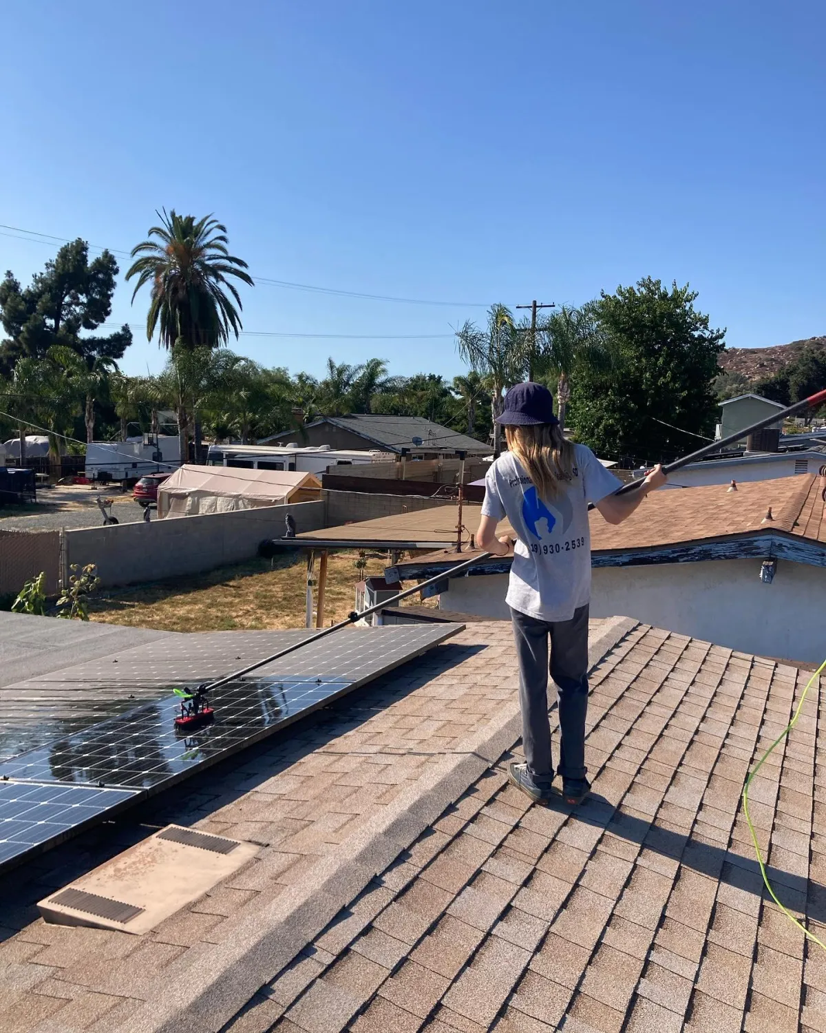 Solar Panel Cleaner in San Diego, CA