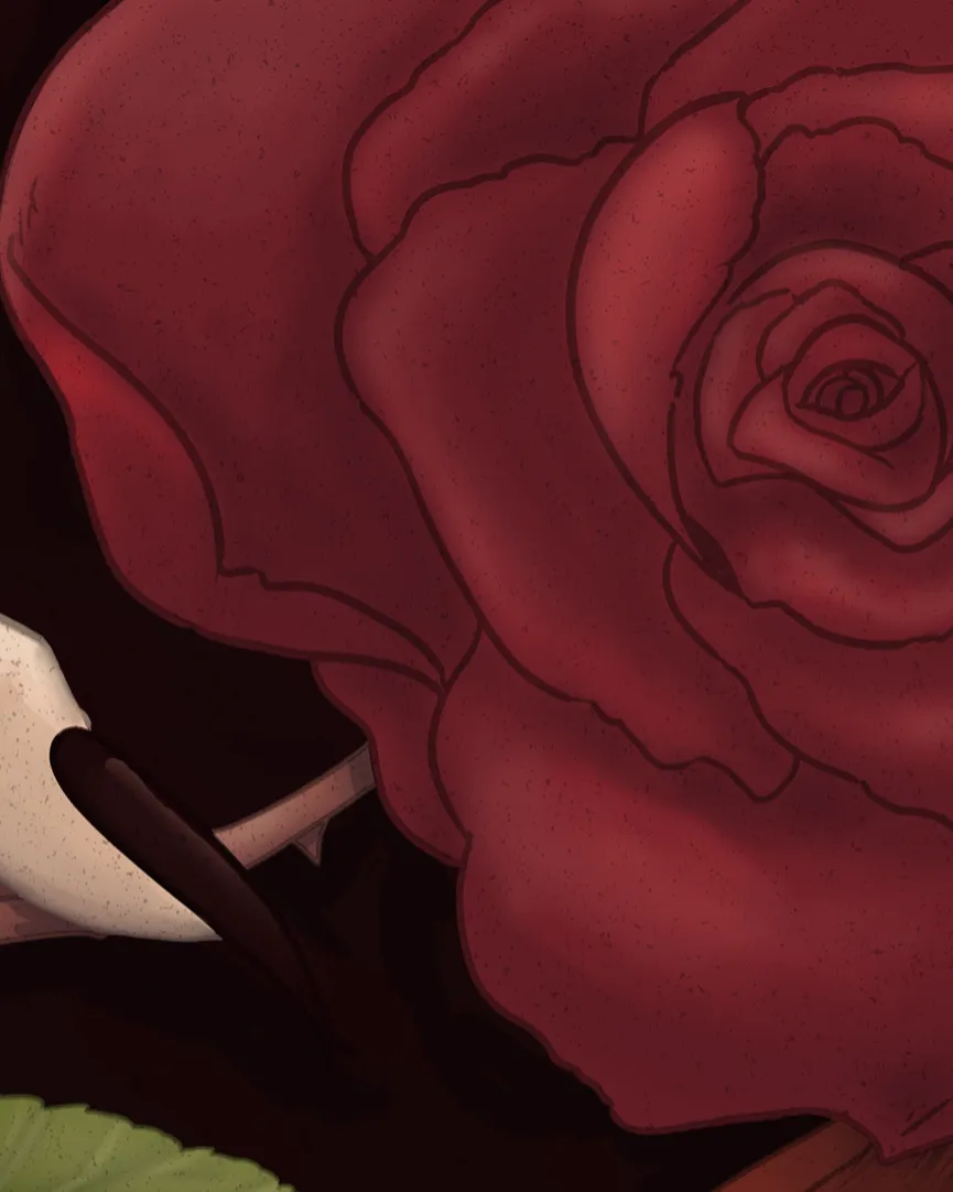 A teacup with a skull and crossbones on the bottom.