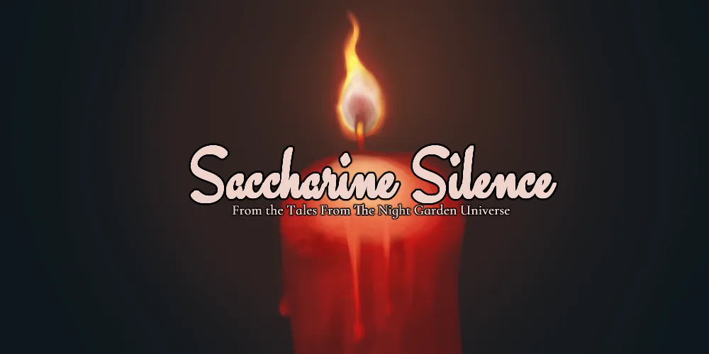 a candle burning in the darkness