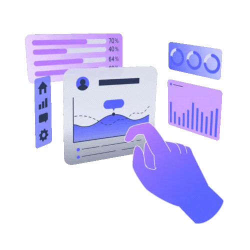 alt="Veocatalyst's all-in-one platform showing website and funnel analytics".