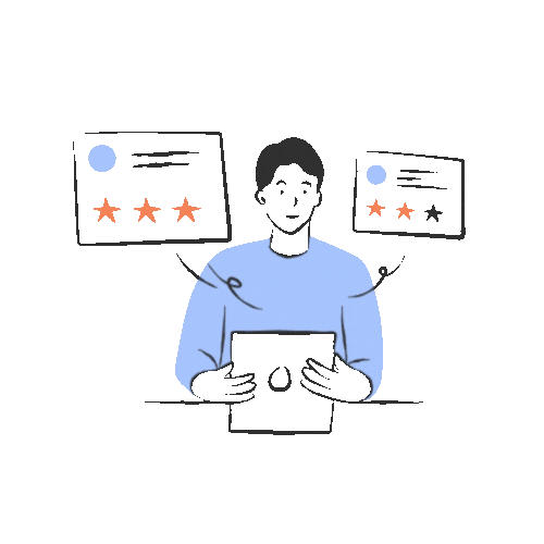 alt="AI powered review collection and reputation management for a high-ticket coaching business"