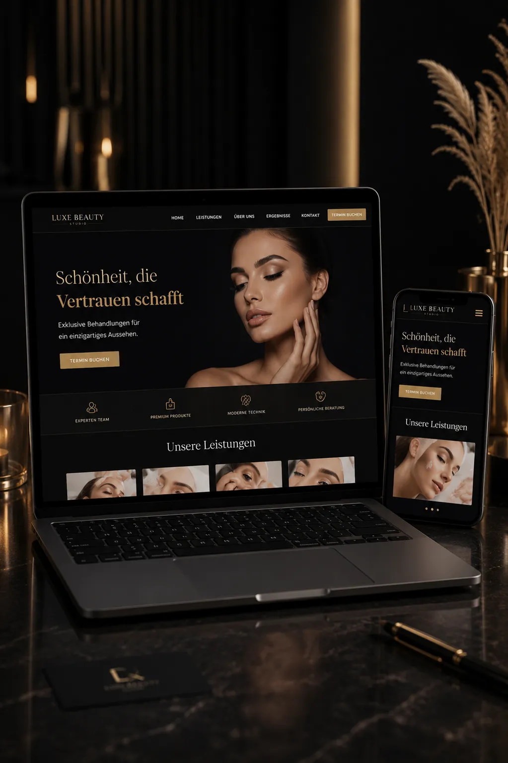 Designnova Dashboard mit modernen Funktionen