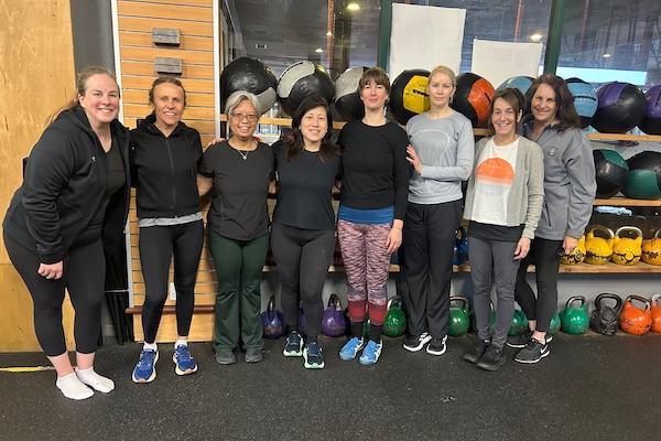 Lift Over 40 class at Empower