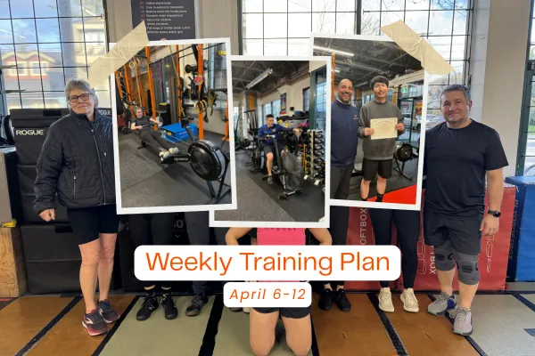 Weekly Training Plan | April 6-12, 2026