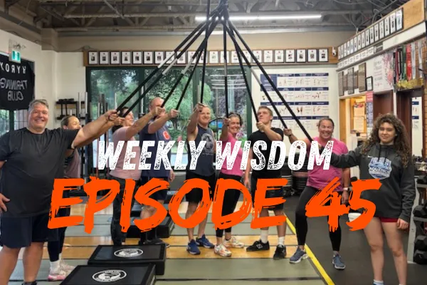 Empower CrossFit Group Class members with PVC pipes
