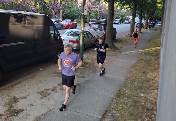 Group class post workout in Vancouver, BC