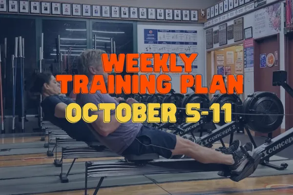 Weekly Training Plan | October 5-11, 2026