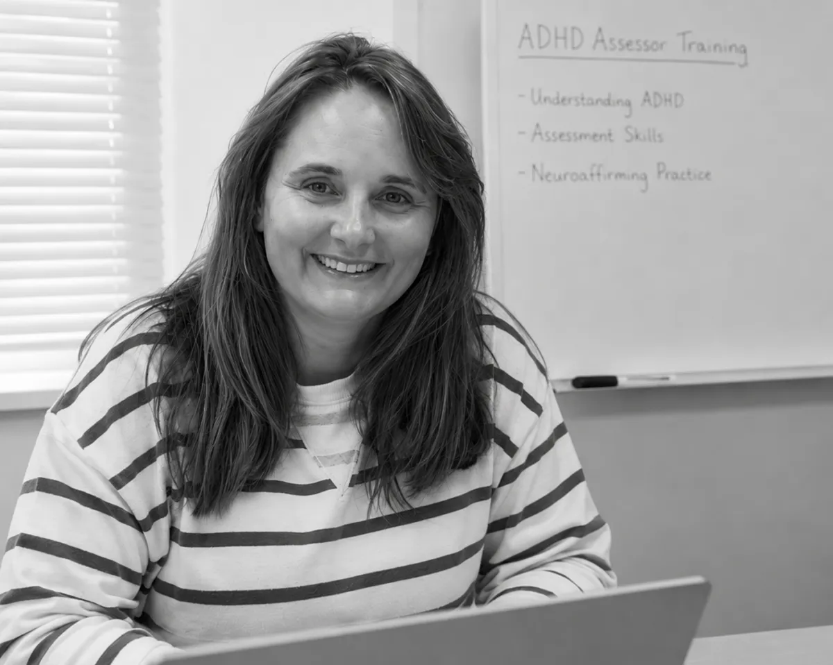 Sarah Phelan, Founder of Autism Services Group, specializing in autism and ADHD diagnostic assessments.
