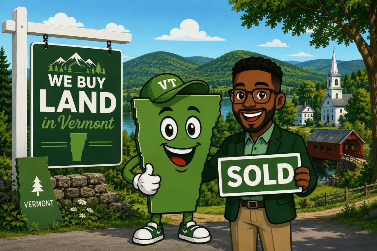 We Buy Land in Vermont, happy land seller after selling vacant land to a local Vermont land buying company