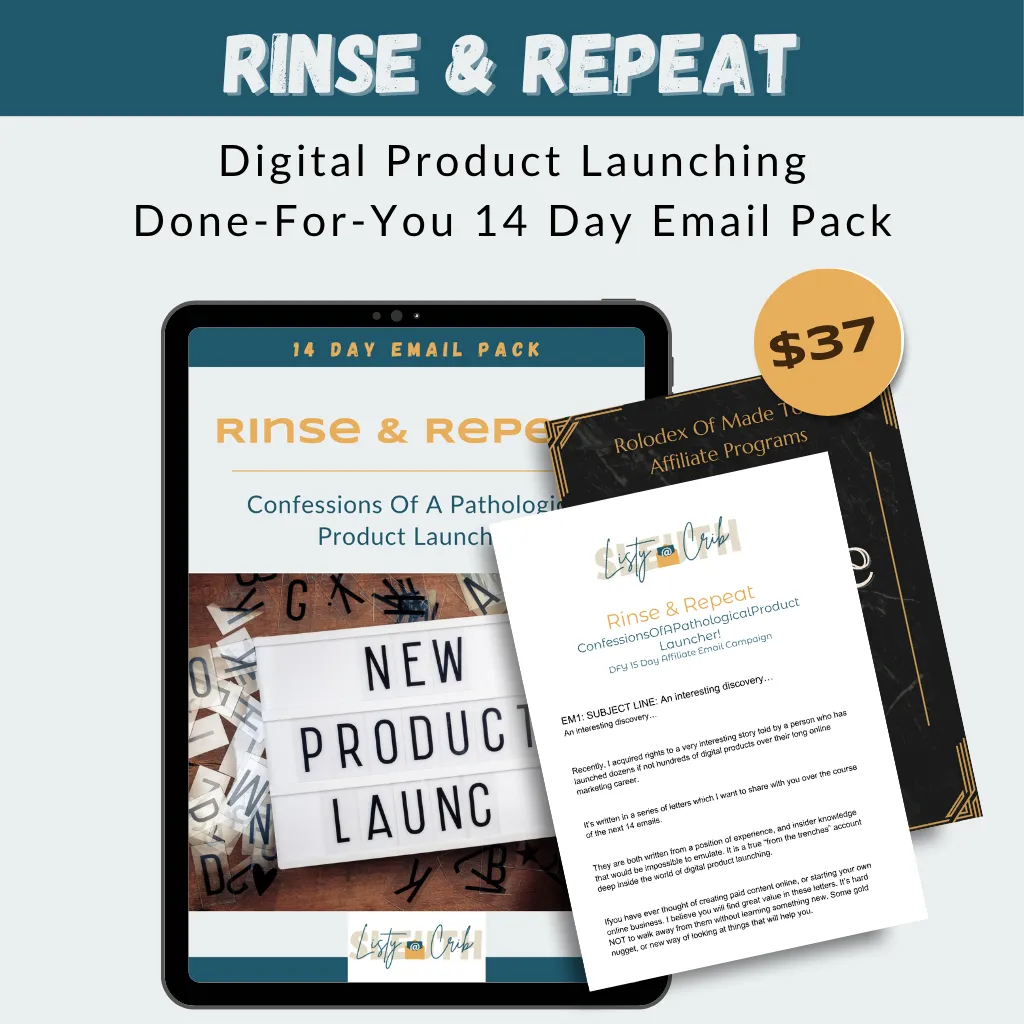 Rinse & Repeat Emai Pack