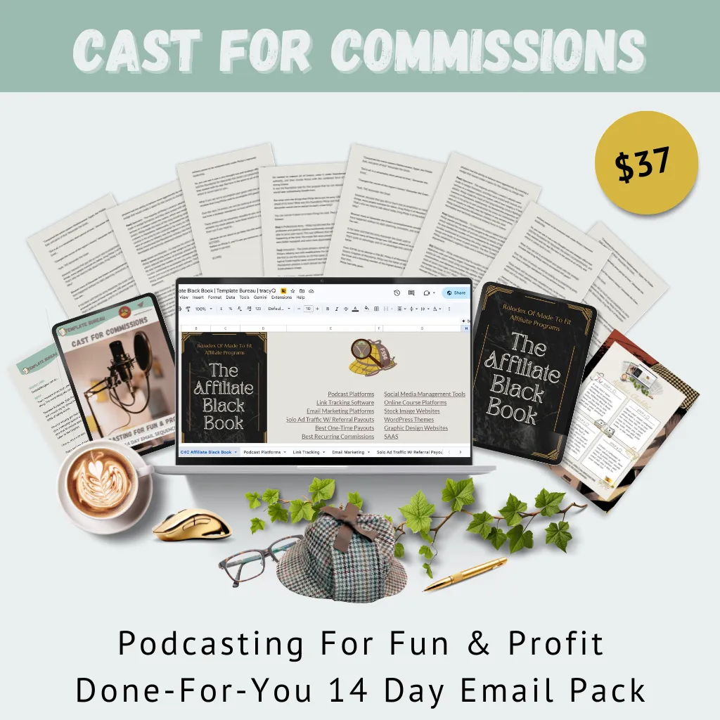Cast For Comssion Email Pack