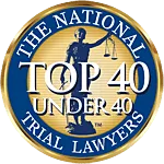 The National Trial Lawyers Top 40 Under 40 Badge