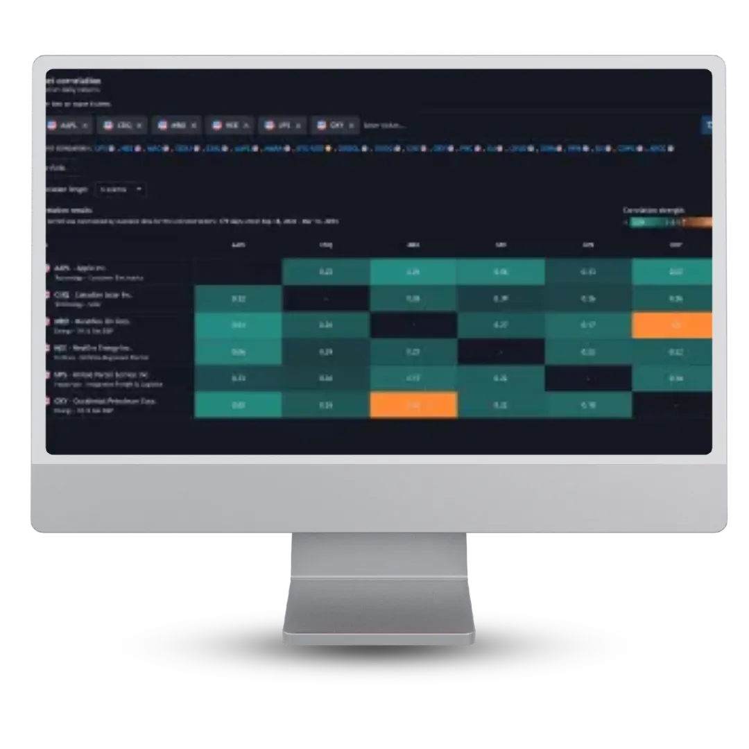 Asset Correlation Tool