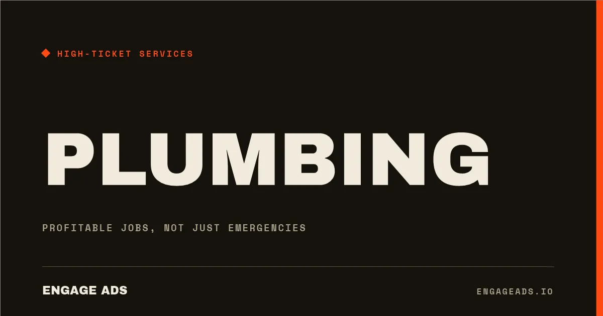 How plumbers win profitable jobs, not just emergencies