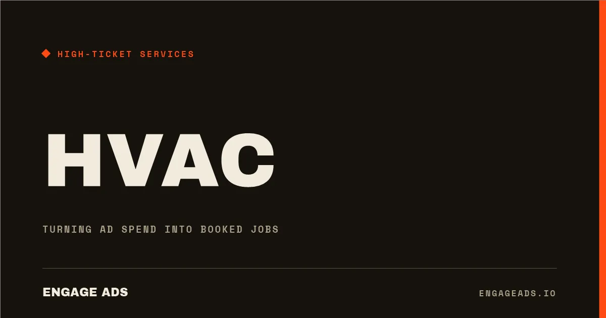 How HVAC companies turn ad spend into booked jobs