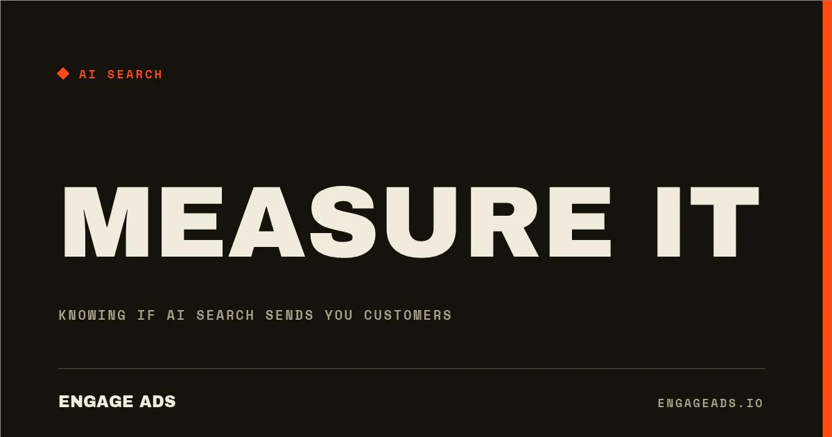 How to know if AI search is sending you customers