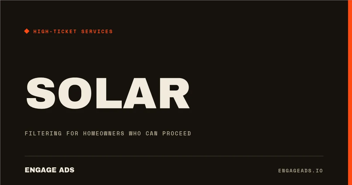 How solar companies filter for homeowners who can proceed