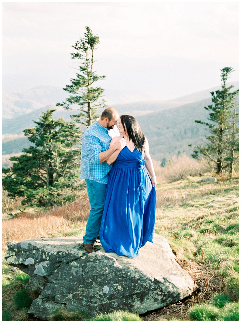 Roan Mountain TN engagement pictures