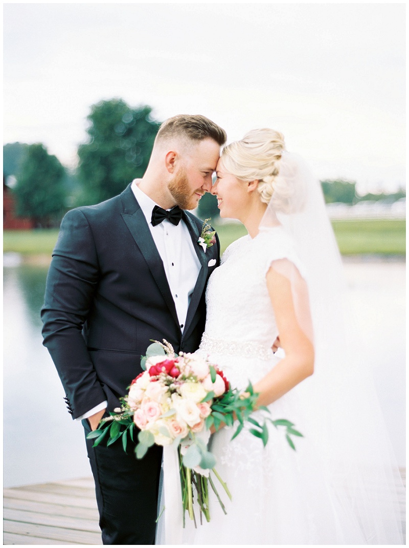classic wedding portraits Grace Meadows Farm