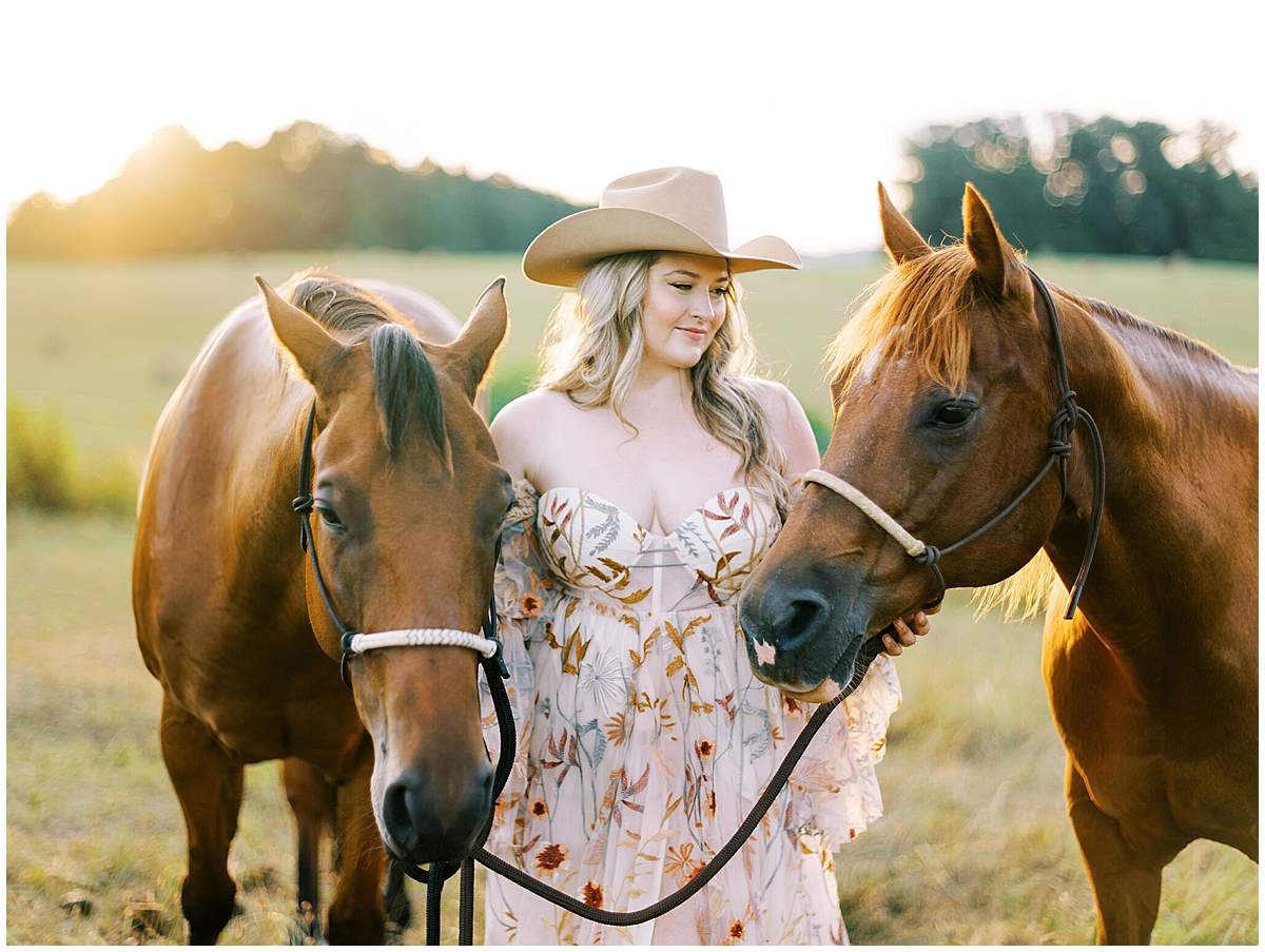 Knoxville TN Engagement Photos Horseback
