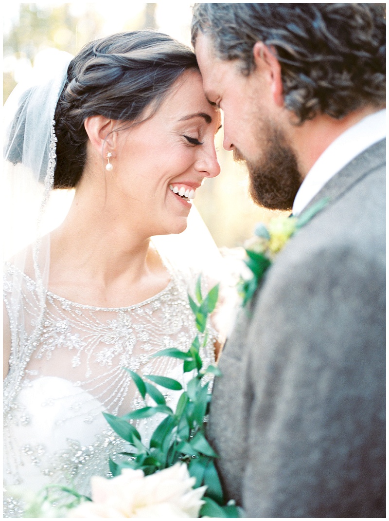 rustic romantic couple portrait Bristol Tennessee wedding