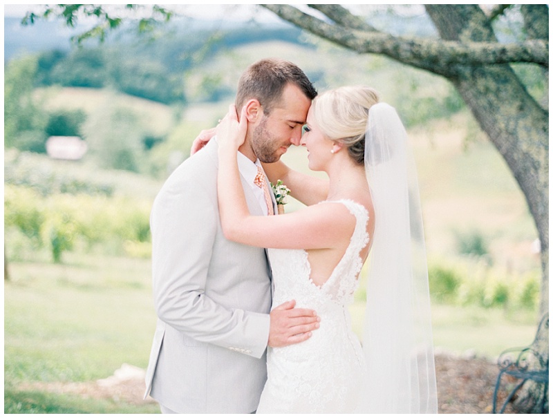 romantic vineyard wedding photography TN