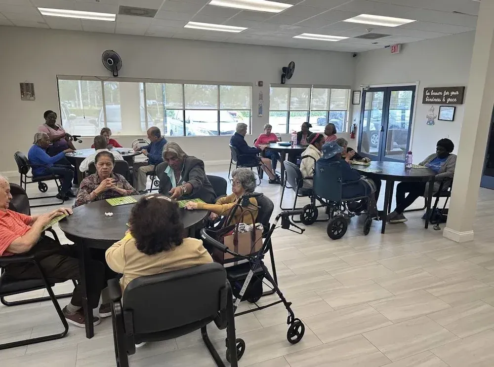 Enjoying the Day at Senior Vista