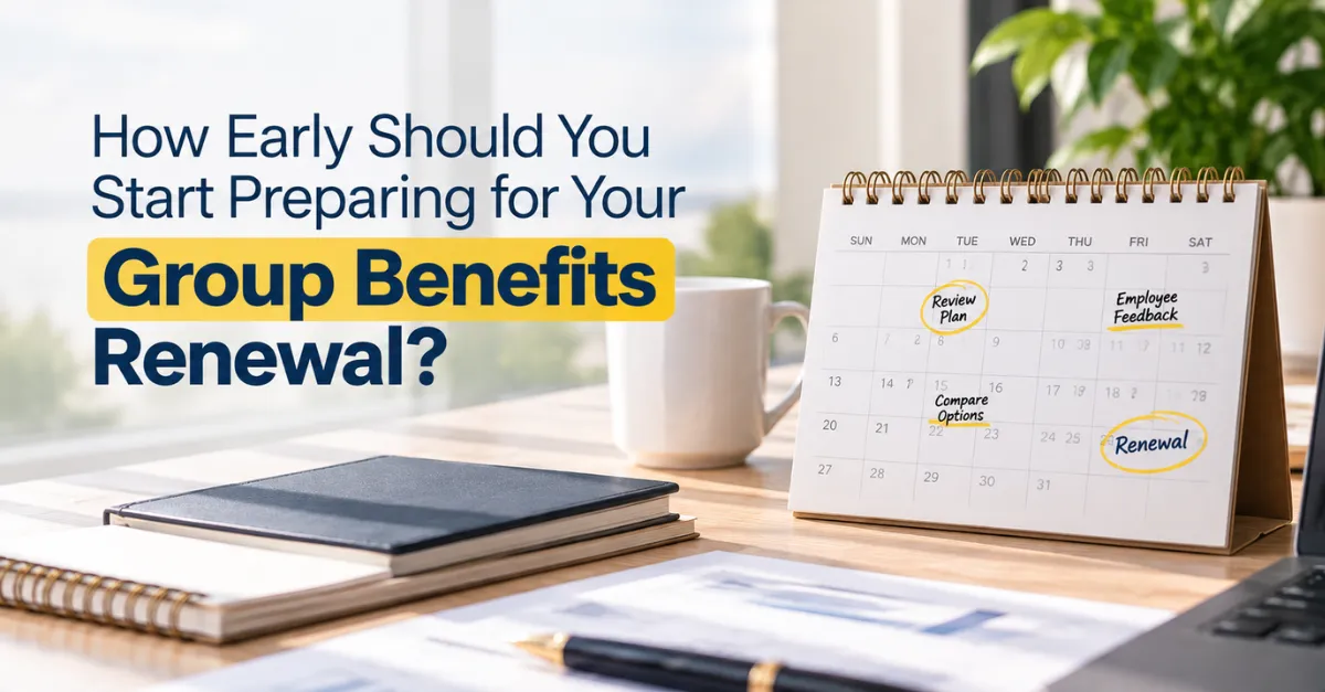 How Early Should You Start Preparing for Your Group Benefits Renewal?