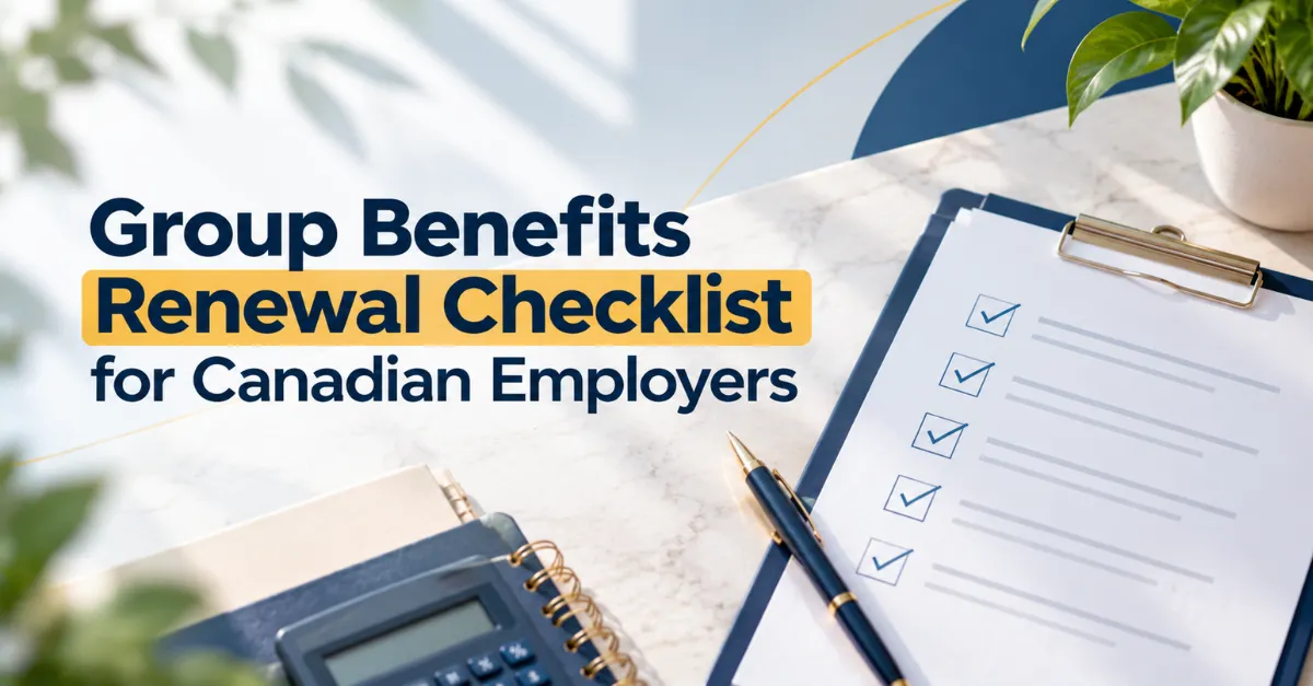 Group Benefits Renewal Checklist for Canadian Employers