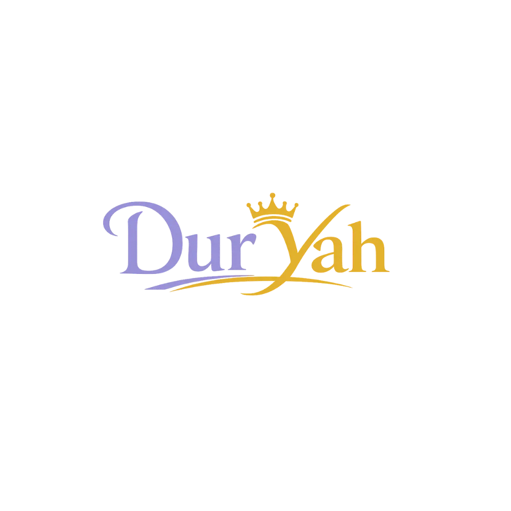 DurYah emblem mark on neutral background