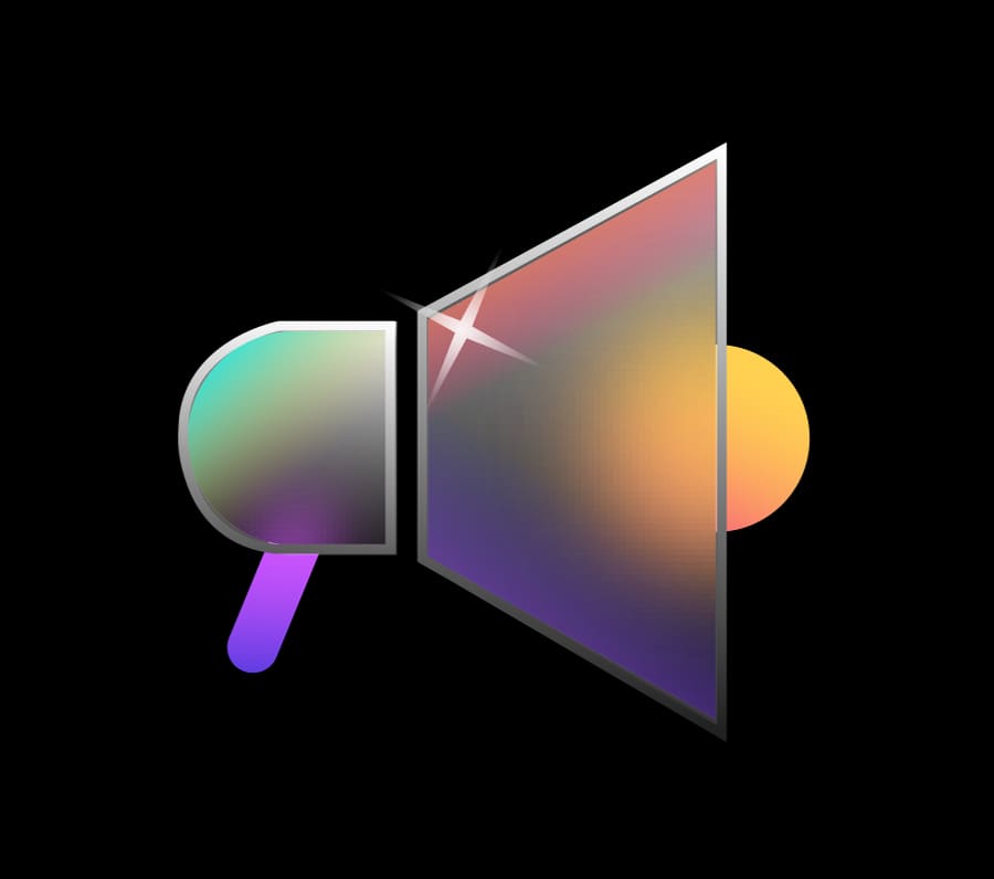 Servicios Megáfono Icóno RBW Suite by Rainbow