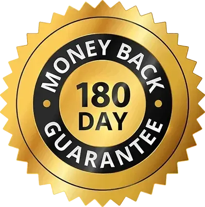 180-Days Money Back Guarantee