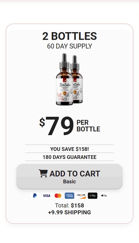 Buy Zensulin 2 bottles