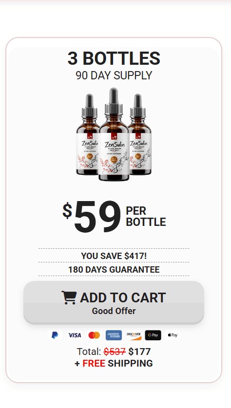 Buy Zensulin 3 bottles