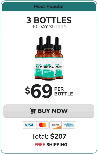 Buy Sugar Harmony 3 bottles