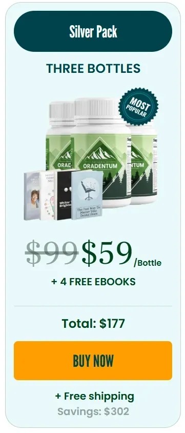 Buy Oradentum 3 bottles
